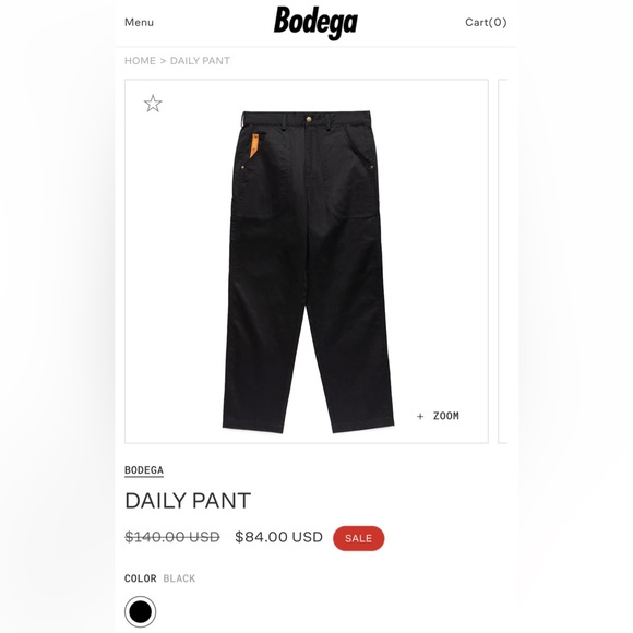 Bodega Daily Pant - Picture 4 of 4